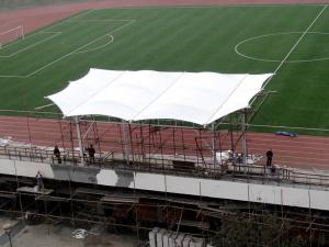 梅河口市膜结构体育看台