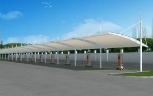 梅河口市膜结构停车棚